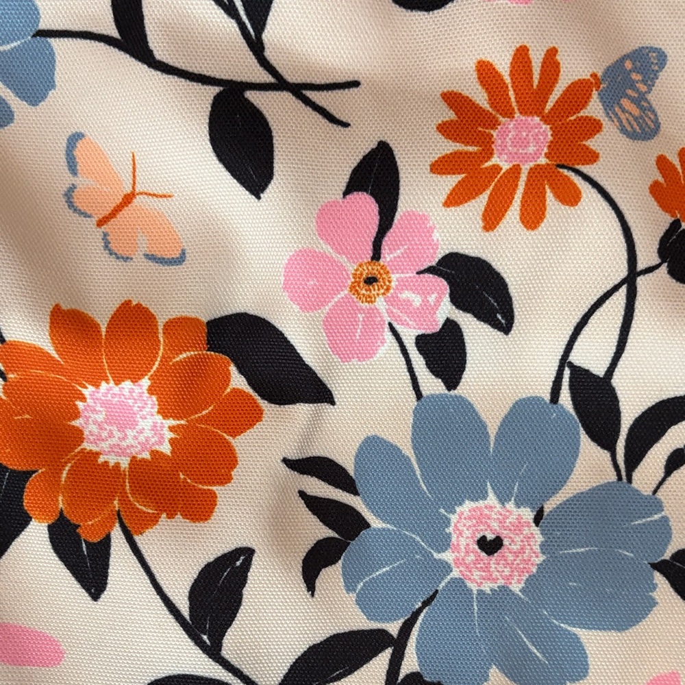 kate spade Pink Butterfly Floral Drawstring Travel Bags (set of 4) - Picture 2 of 3
